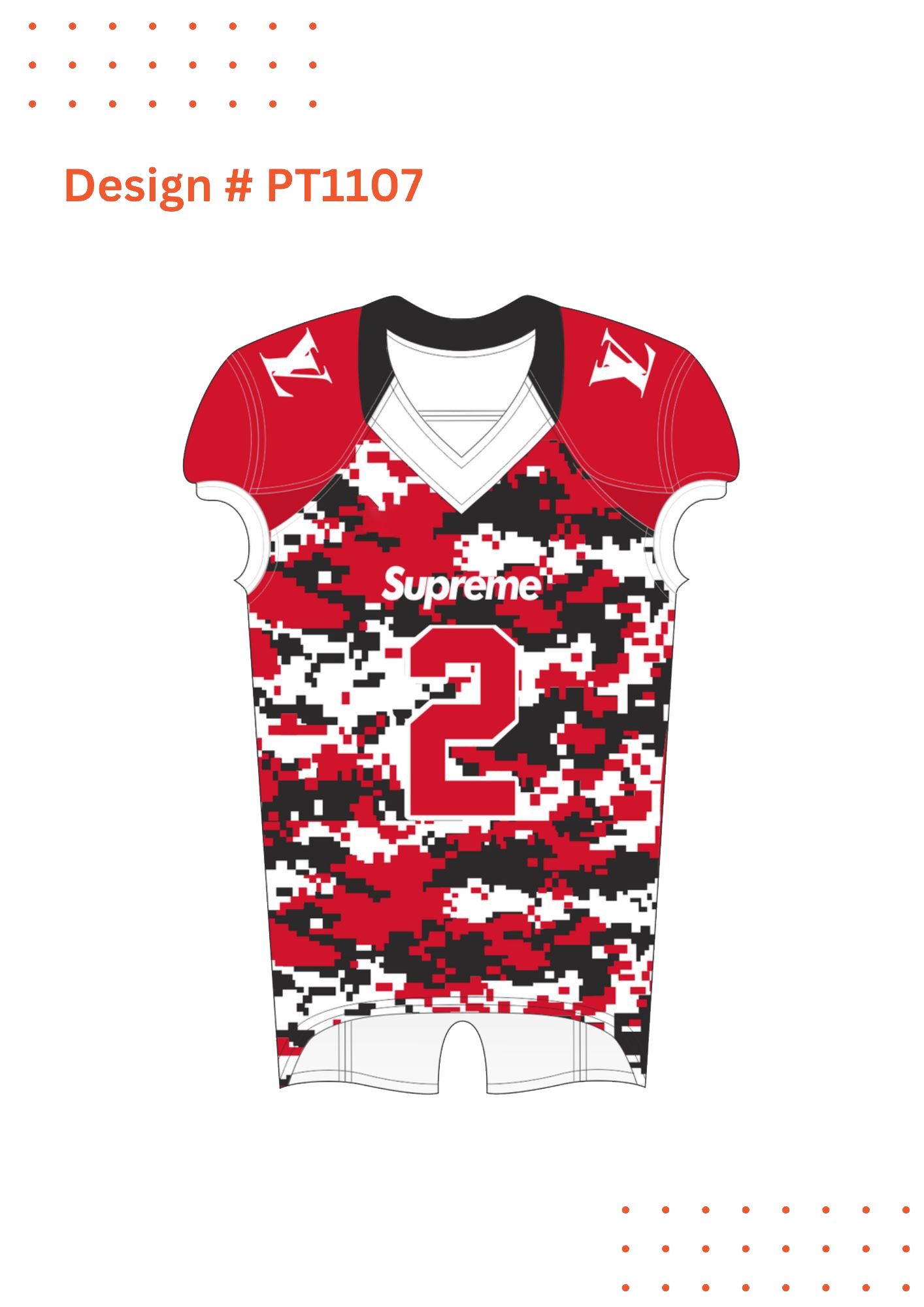 Custom Flag Football Jersey Mockups